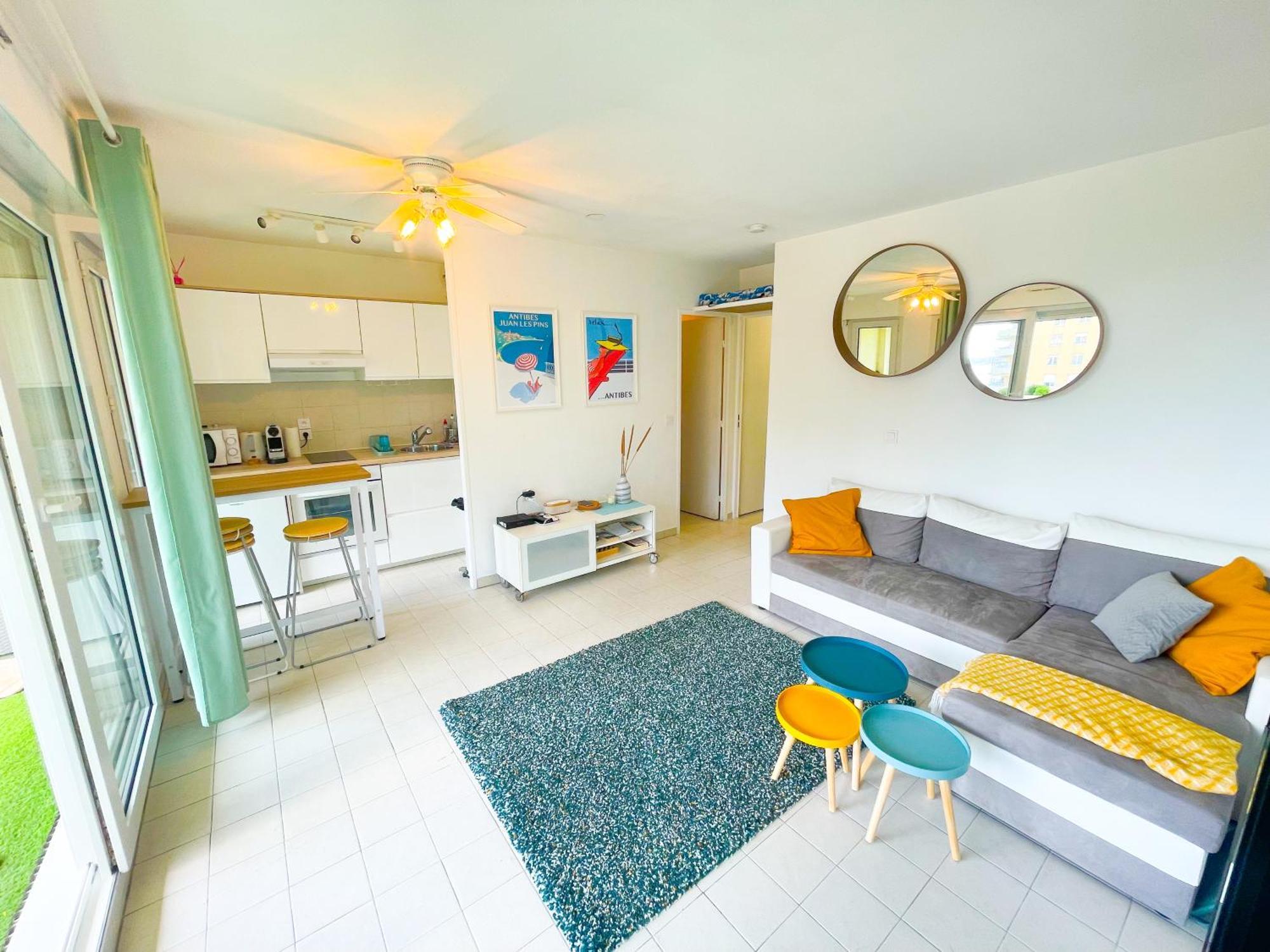 1 Bedroom Sea View, Swimming Pool, Beach On Foot, Parking Antibes Exteriör bild