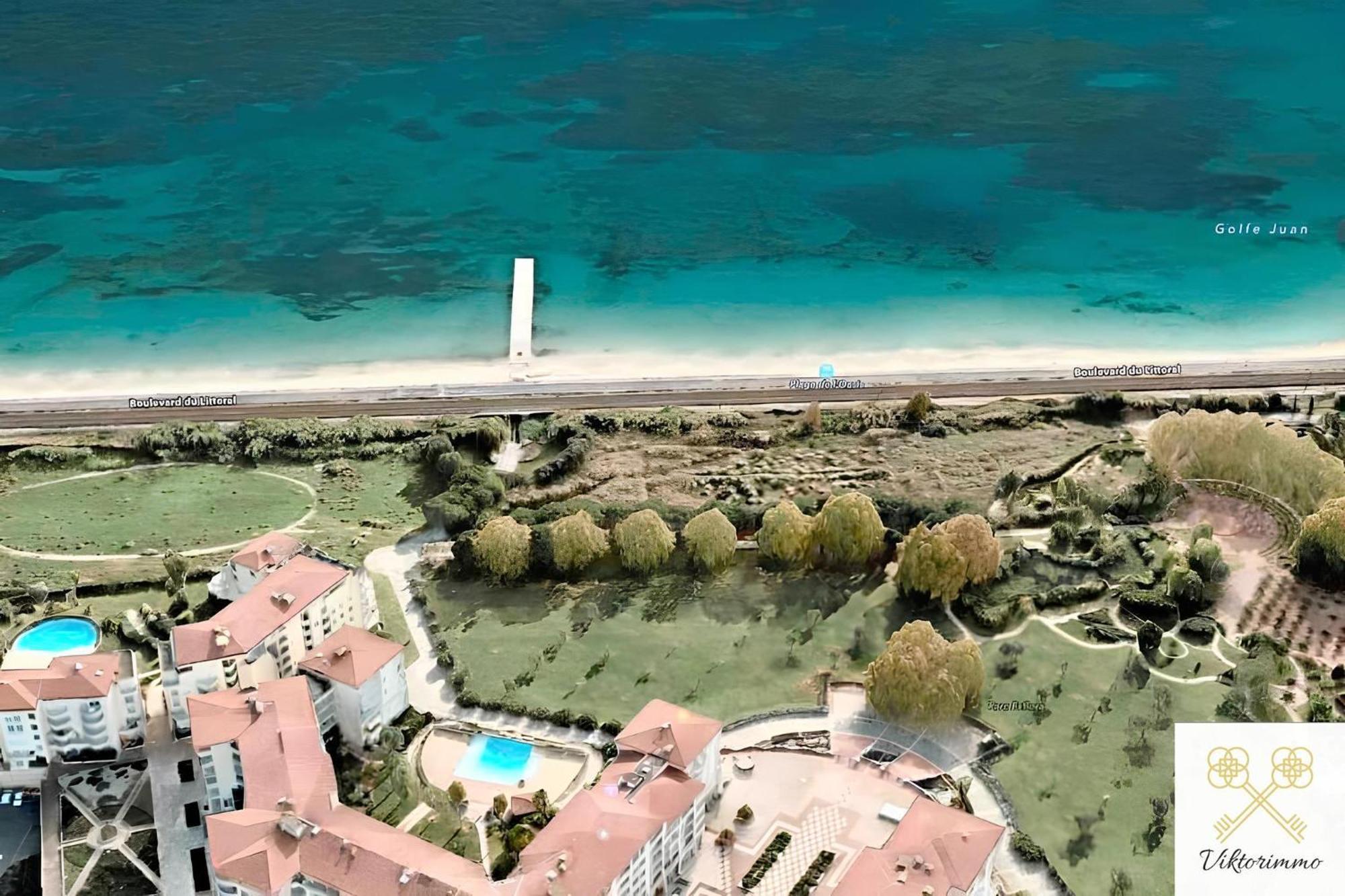1 Bedroom Sea View, Swimming Pool, Beach On Foot, Parking Antibes Exteriör bild
