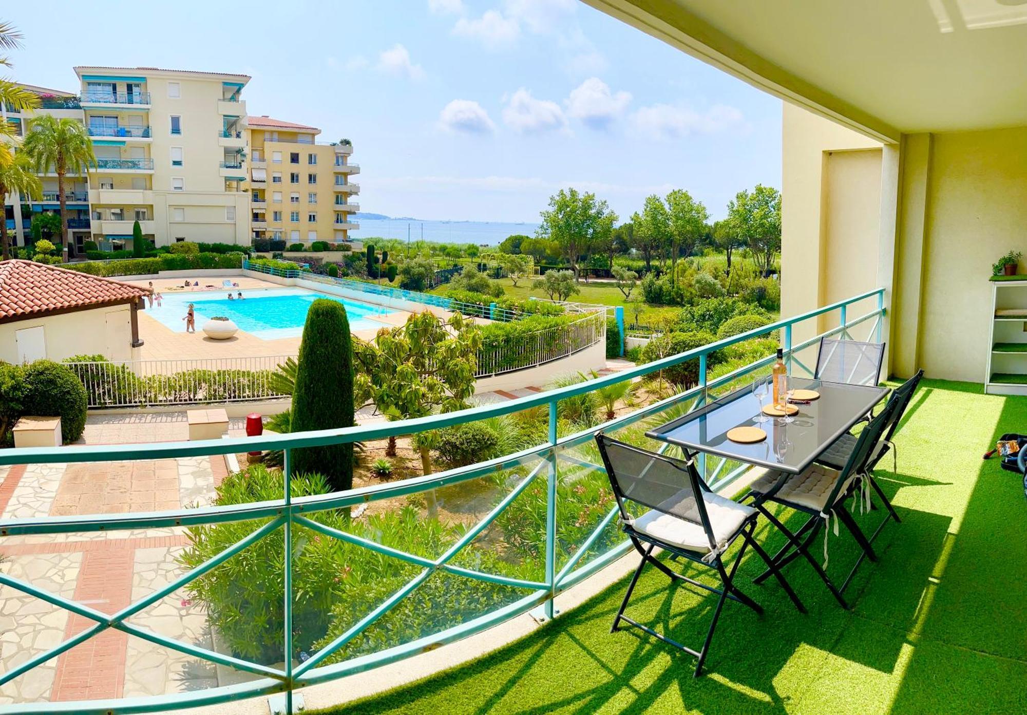 1 Bedroom Sea View, Swimming Pool, Beach On Foot, Parking Antibes Exteriör bild